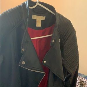 H&M leather jacket ! Size 16